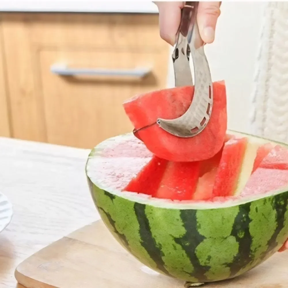 Watermelon Slicer Premium Cutter Kitchen Tools Ultra-Sharp Stainless Steel